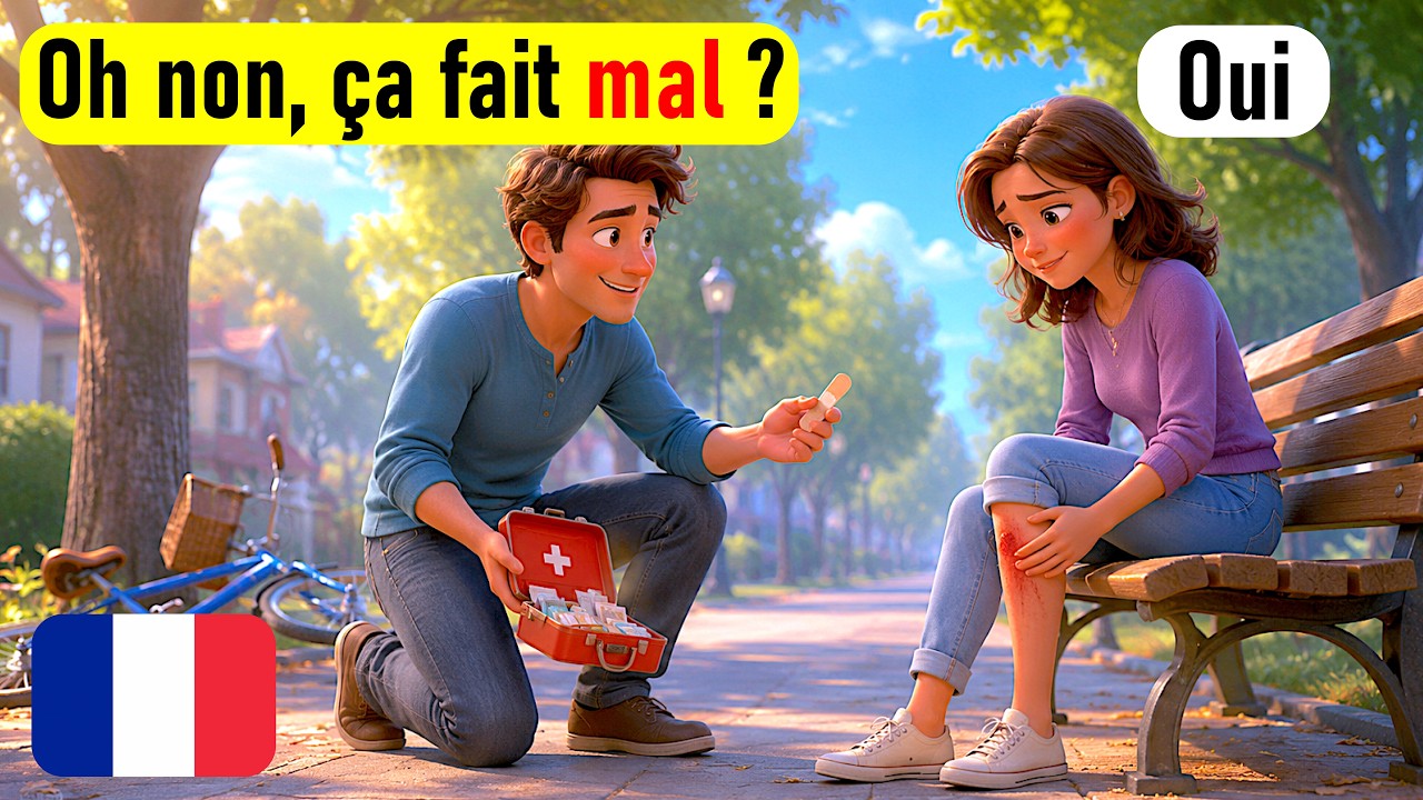 100 Minutes of French Conversation Listening Practice (A1-A2) | Dialogues en Français