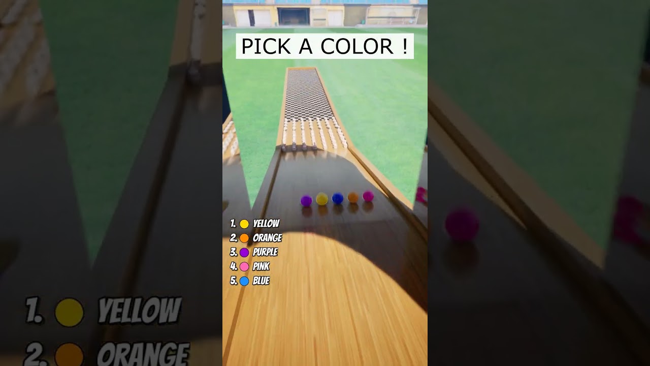 PICK A COLOR! Which Ball Wins This Crazy Physics Race? 🌈 #30