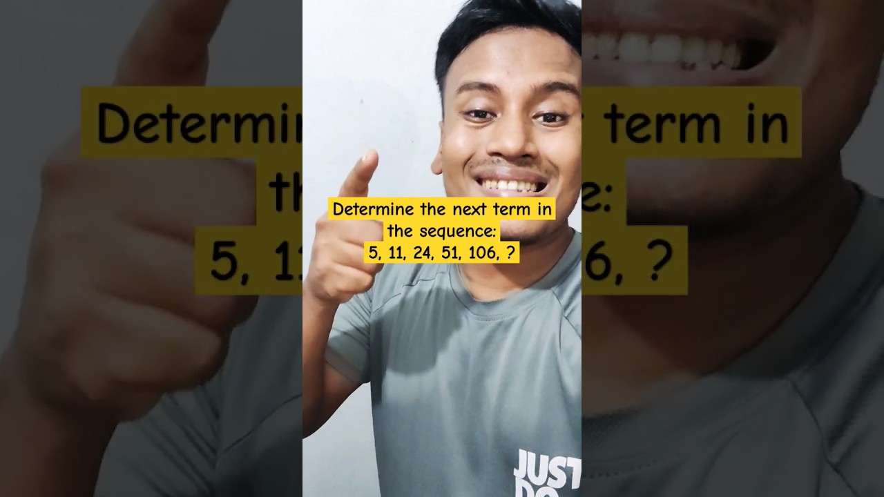 Determine the next term in the sequence 