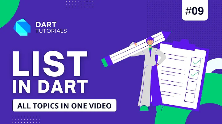 List in Dart | Understanding List datatype |  Dart tutorials #9