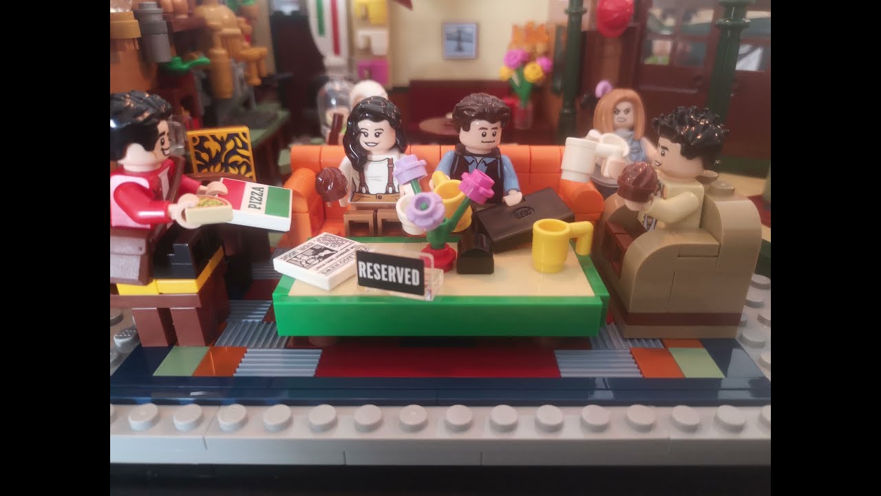 Lego Timelapse: Friends - Central Perk