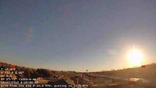 Abilene TX 24 Hour Time Lapse - 20181227 Thursday East
