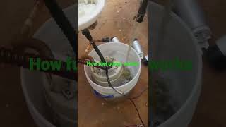 How car fuel pump works #gariautocare
