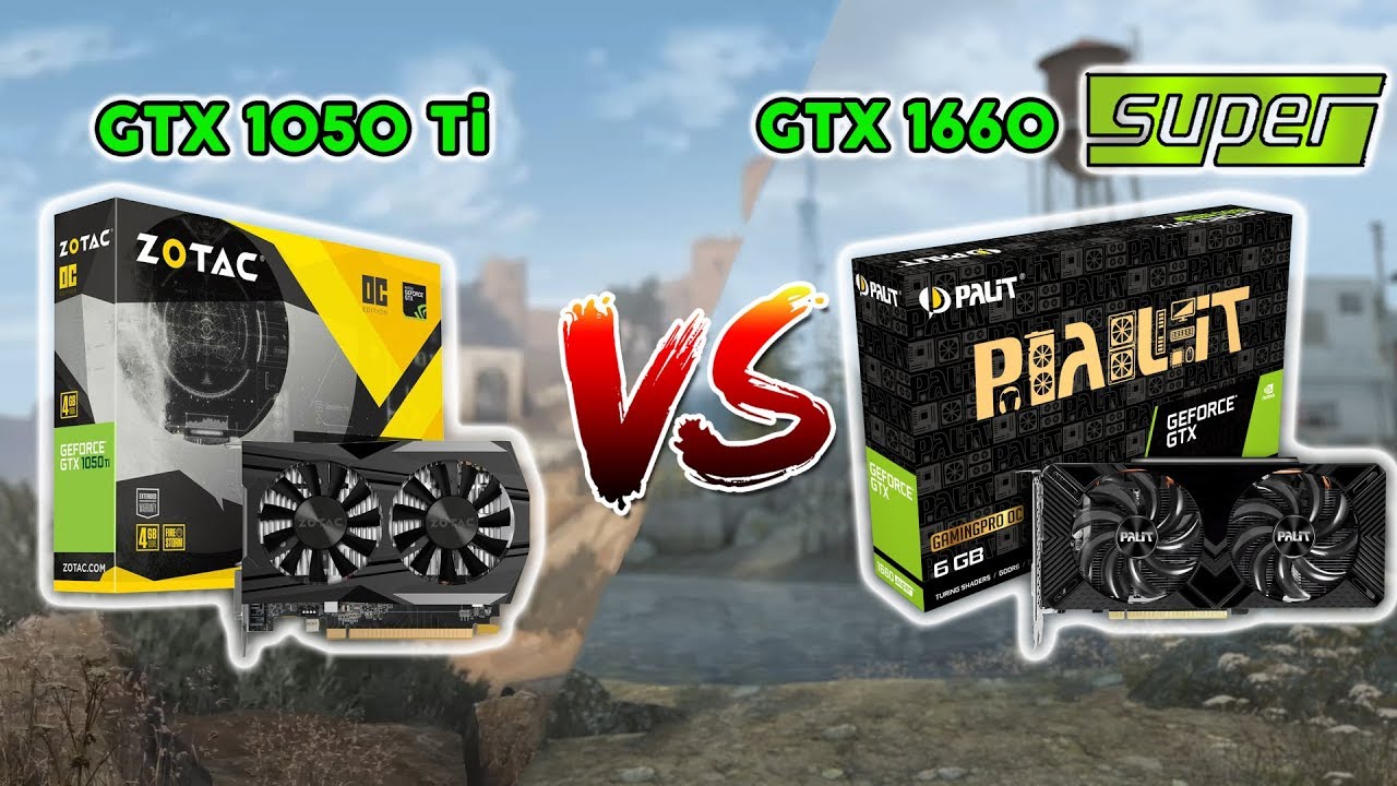 1050 VS 1660 - Benchmark Comparison - YouTube