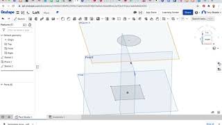 Creating a loft in OnShape
