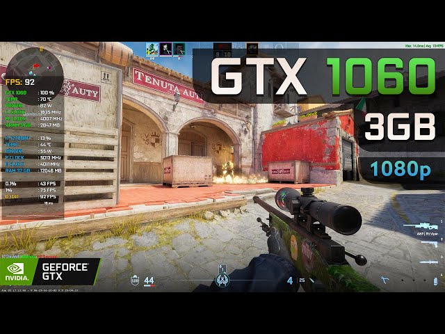 I7 8700 Gtx 1060 3gb Cs Go GTX 1060 3GB Counter-Strike 1080p, Low
