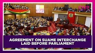 Agreement on Suame Interchange laid before Parliament | CNR