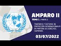 AMPARO II, TEMA 1, PARTE 2, TRATADOS INTERNACIONALES Y SISTEMAS DE PROTECCIÓN DE DERECHOS HUMANOS.