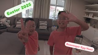 Easter egg scavenger riddle clue hunt 2025