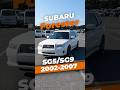 Subaru Forester | (2002-2007) SG - 2nd gen | in-depth Car Review | import from Japan | BEFORWARD.JP
