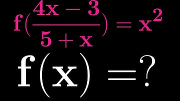 A Quick And Easy Functional Equation