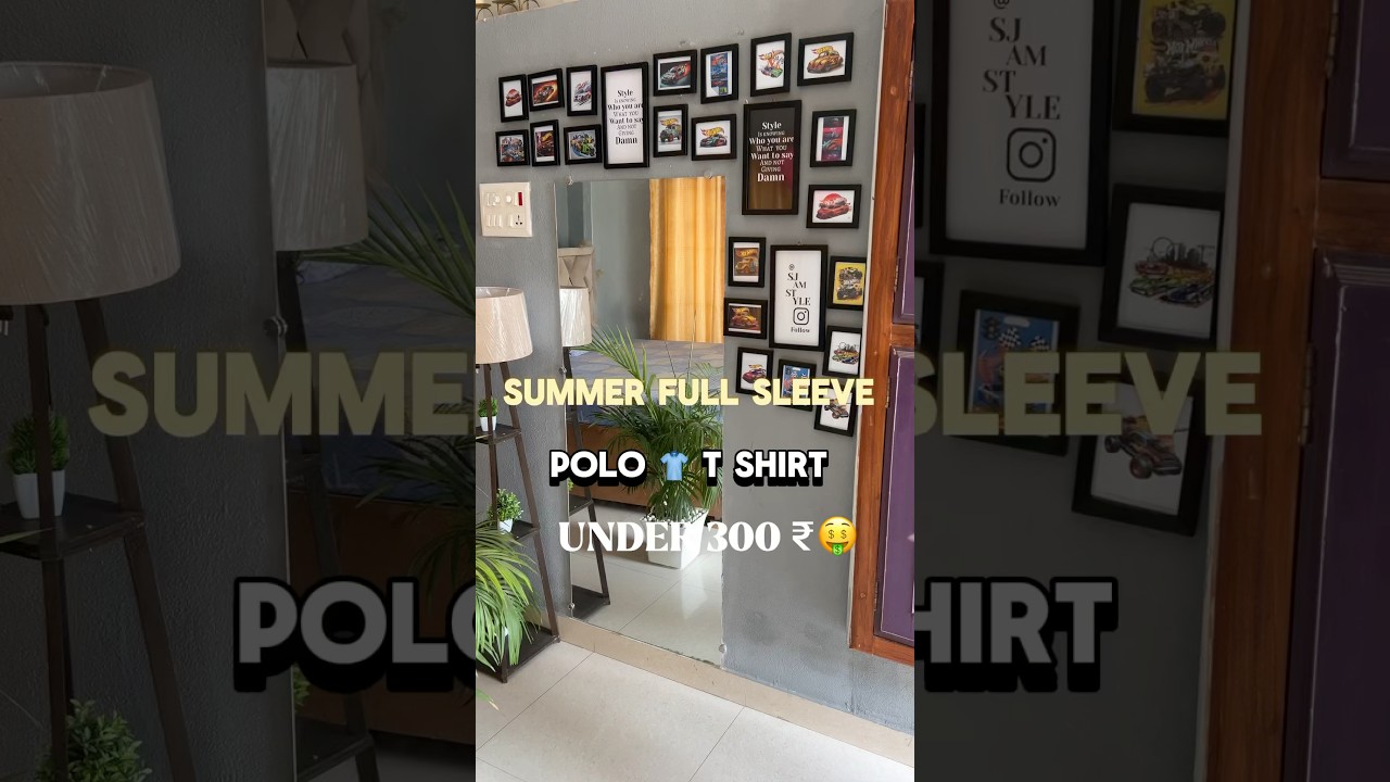 AFFORDABLE Full Sleeve Polo Tees Under 300!