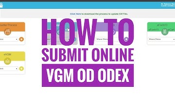 How To Submit VGM on Odex | 20