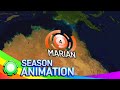 2020-21 Hypothetical Australian Region Cyclone Season Animation