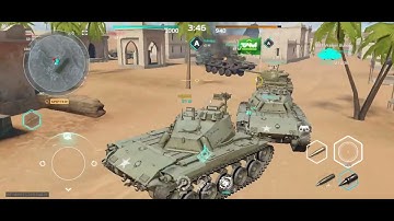 MWT Tank Battles Gameplay Walkthrough Part 1 (iOS, Android)
