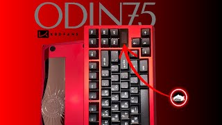 Odin75:  ENDGAME KEYBOARD WITH OLED SCREEN IN STOCK by KBDFans #custom