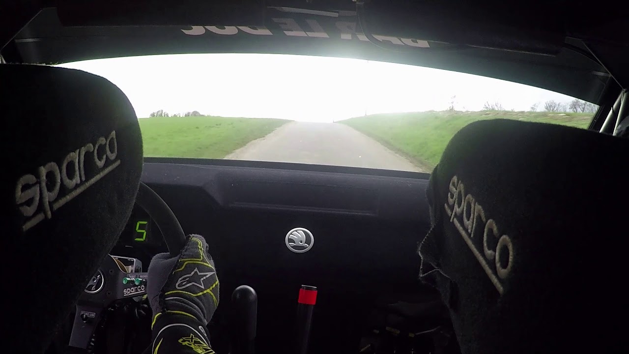 Rallye de Meuse 2020 - ES3 Ville de Gondrecourt - Christophe Wilt / Alex Desquiret - Skoda Fabia R5