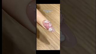 Elegant 3D floral nails with a glossy soft pink finish #NailArt #PinkNails#3DNails #NailDesign
