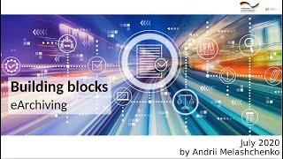 Part 4 CEF Building Blocks - eArchiving