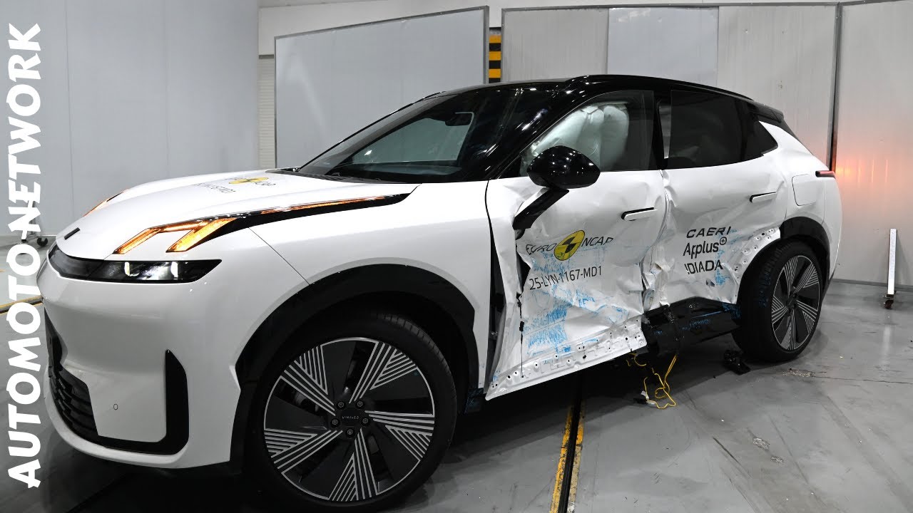 Lynk & Co 08 - Euro NCAP 2025 Results - 5 stars - YouTube