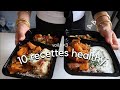 Recettes healthy/ protéinées