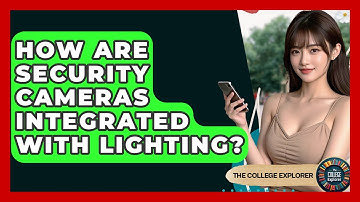 How Are Security Cameras Integrated With Lighting? - The College Explorer