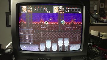 Orion TV1319 RGB Modded Paired with Stock Genesis and Everdrive clone.