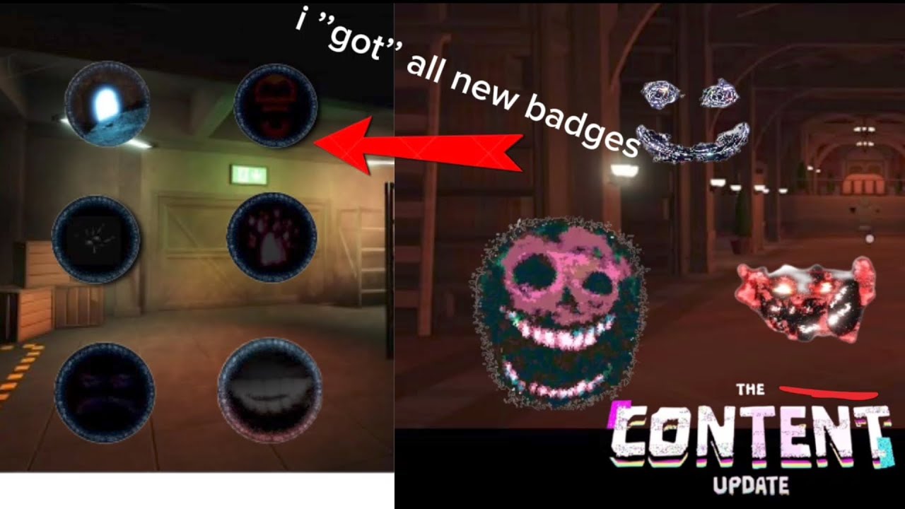 I got all the badges from the new Doors update (Doors Content Update ...