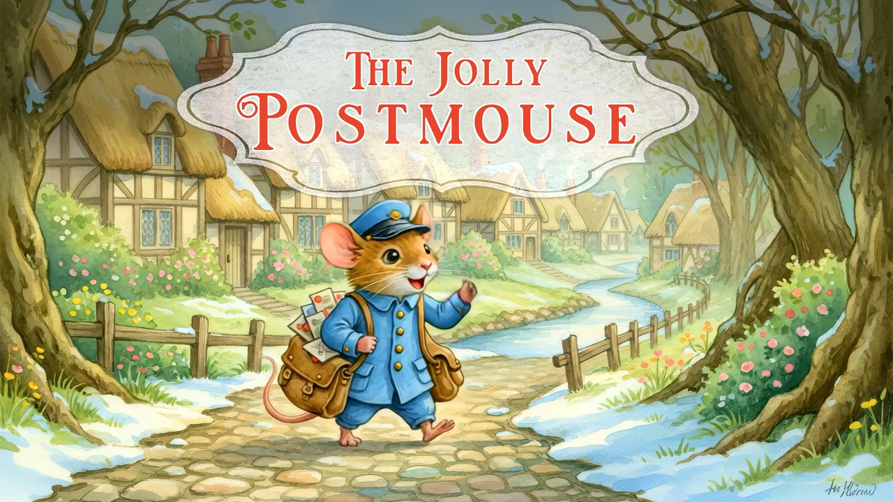 The Jolly Post Mouse's Delivery 🐭 | Joyful Winter and Spring Ambience with Music