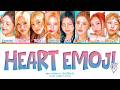 Hearts2Hearts heart emoji (♡) Lyrics (Color Coded Lyrics)
