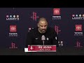 Ime Udoka with a Press Conference vs Kings