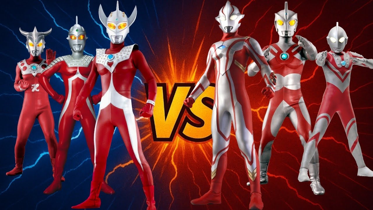 ウルトラマンタロウ vs メビウス！ウルトラセブン vs エース！レオ vs