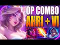 This Is How You Play PERFECT Ahri + Vi Combo
