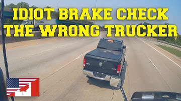 Drivers Lesson USA & Canada - Bad drivers, Driving fails, Road Rage, Brake Check 2025 #281