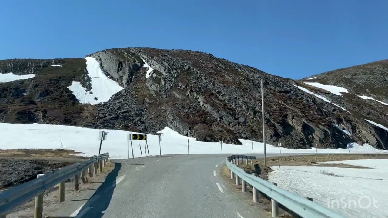 Driving from Gamvik to Mehamn