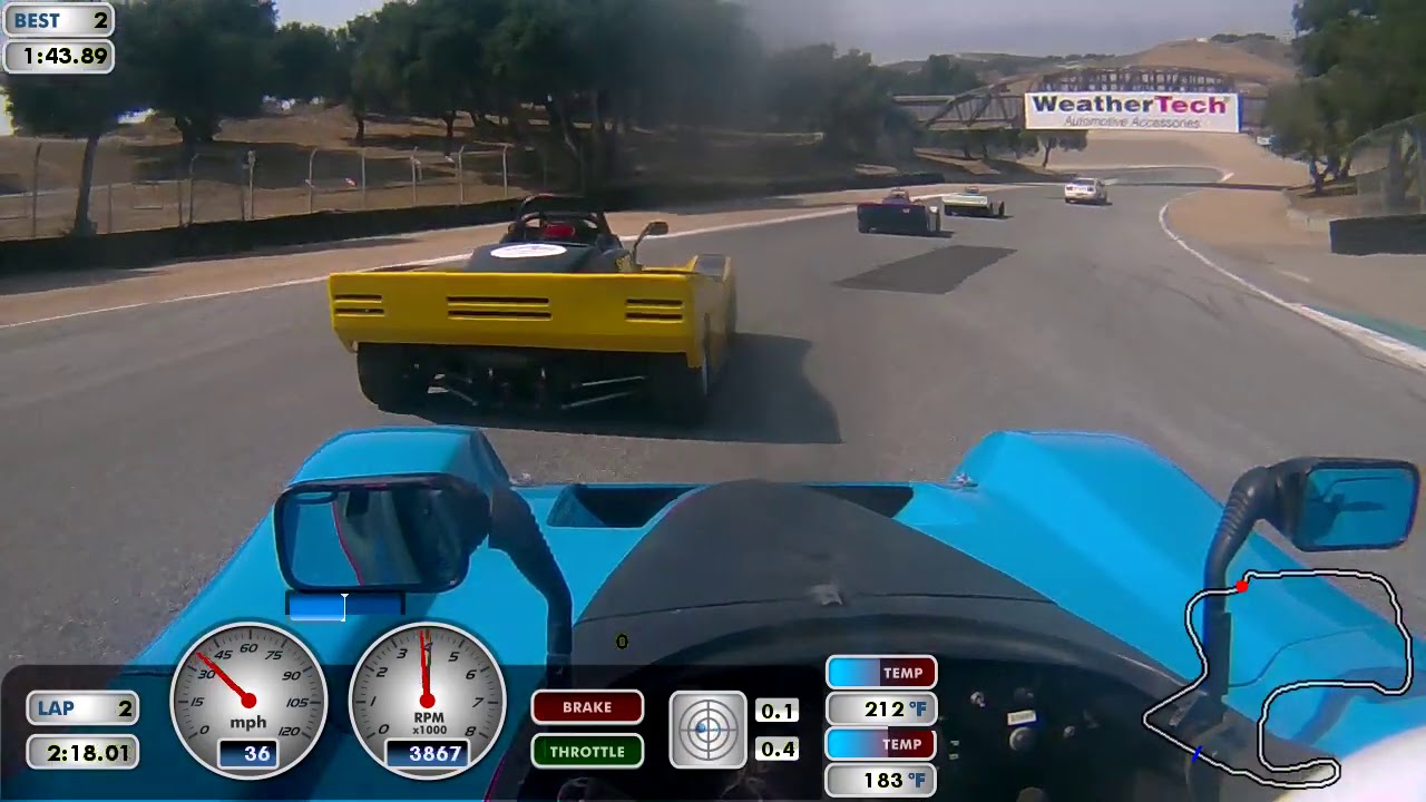 SCCA Spec Racer Ford Gen3: Top Ten Finish @ Laguna Seca! (2020 Regional #13)