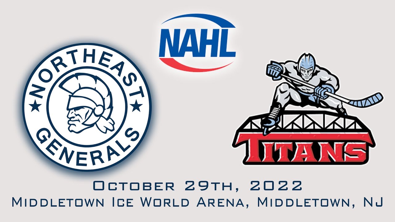 NAHL Highlights: Northeast Generals @ New Jersey Titans 10-29-22