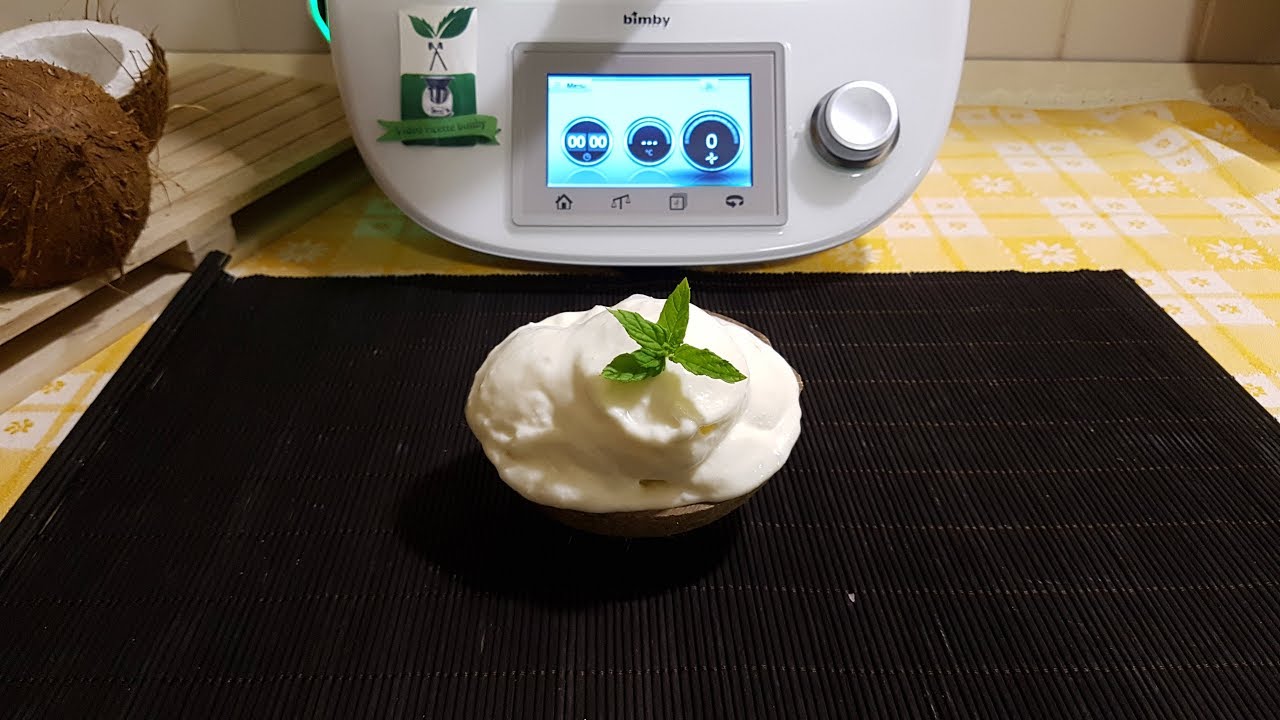 Gelato al cocco per bimby TM7 TM6 TM5 TM31