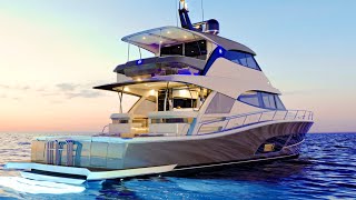$5.7 Million Yacht Tour : Riviera 72 Sports Motor Yacht Series 2