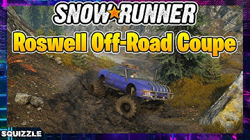 SnowRunner: Roswell Off Road Coupe Customization + Test Drive (Console Mods)