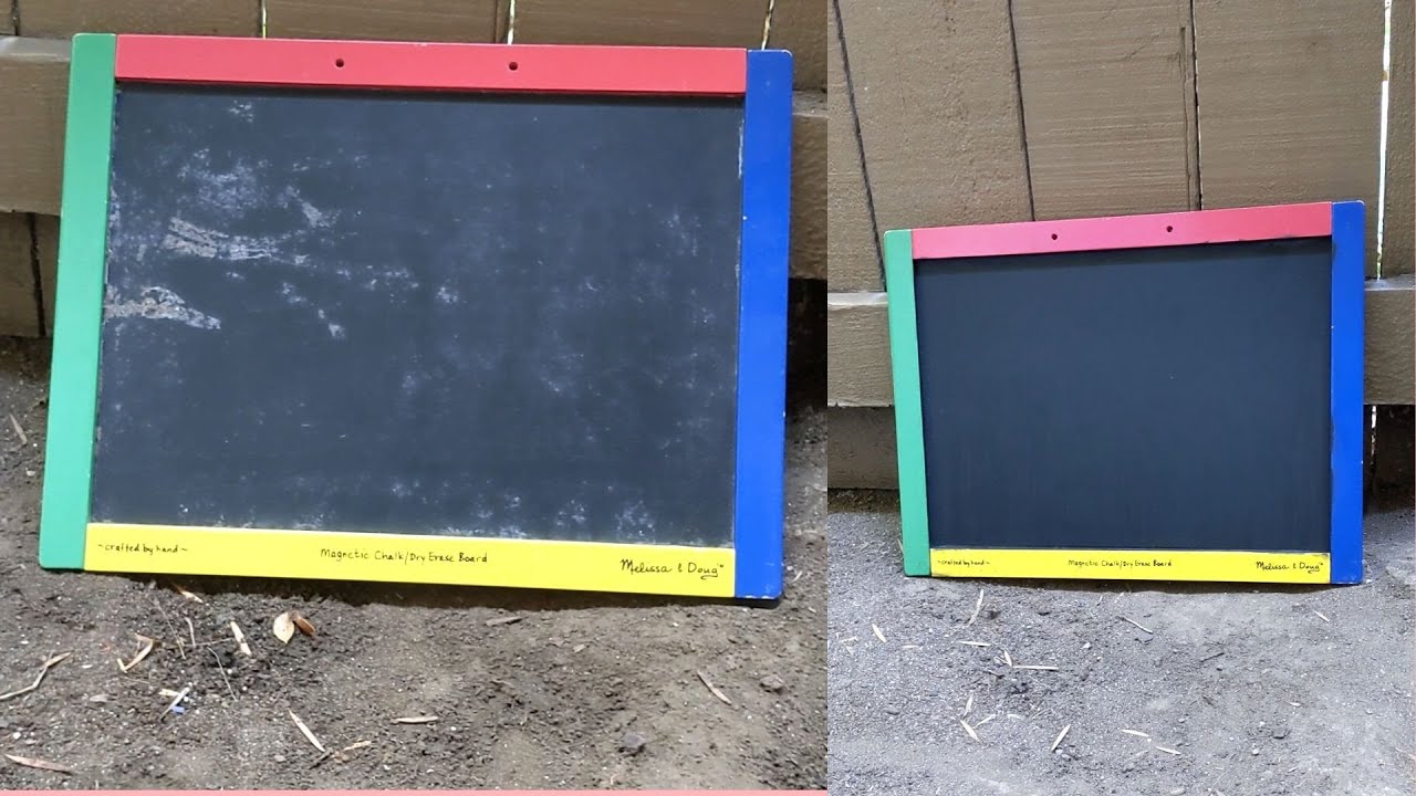 How To Renew/Revive Surface of Old Chalk Board | Product Link in Description