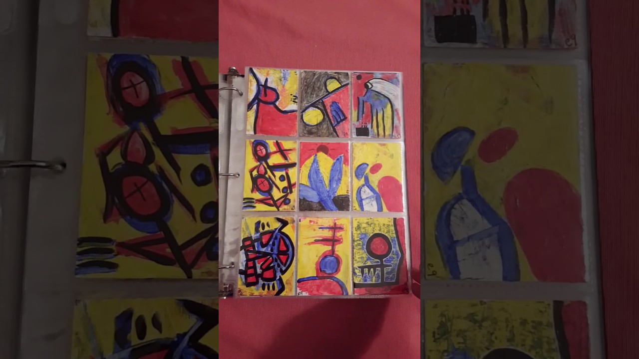 Original Art ATC ACEO video e9art