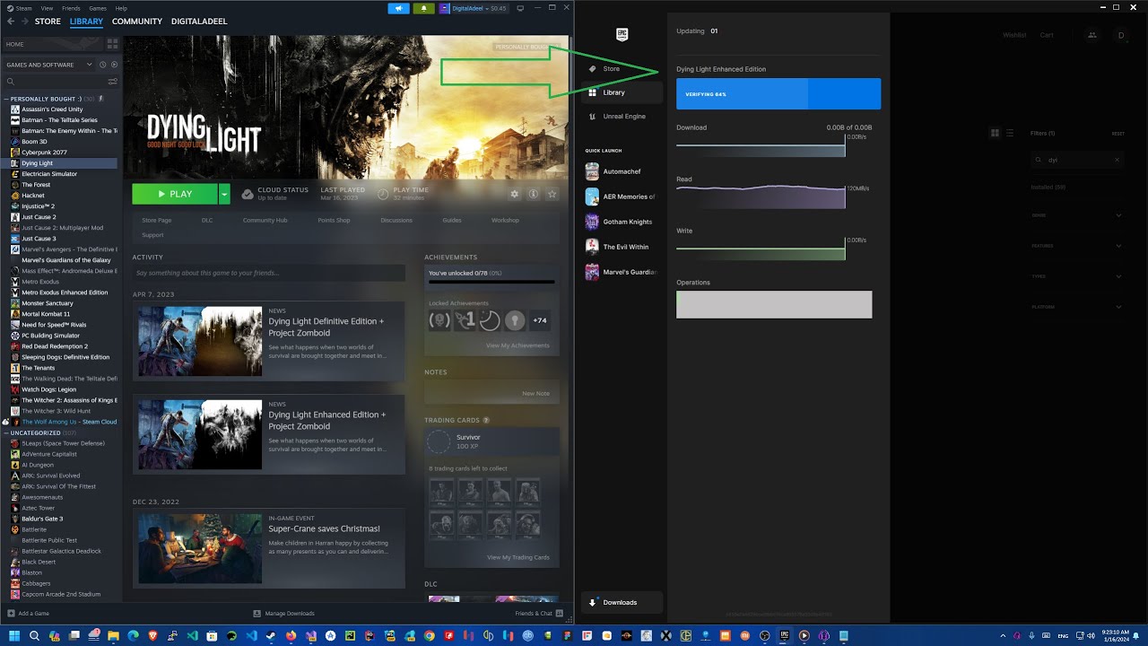 Easiest Way to use Steam game files to install same game on Epic Games ...