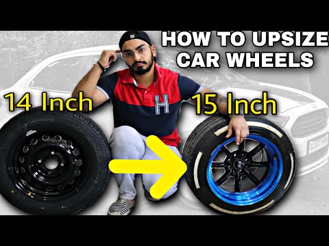 ALLOY UPSIZING & TIRE UPSIZING Tips 🔥 How To Perfectly Upsize Alloy Wheels 👍 Speedy Singh