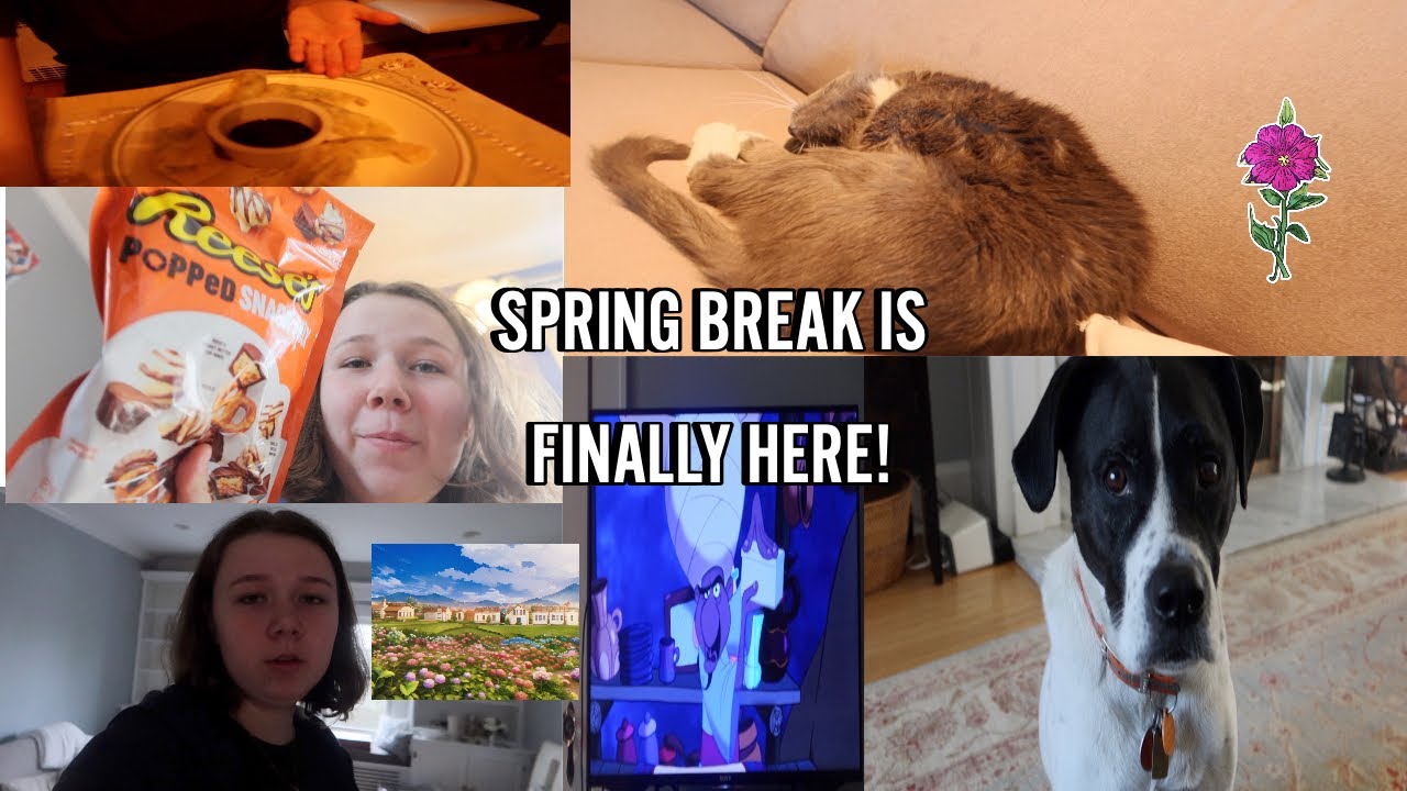 FIRST DAY OF SPRING BREAK VLOG! - YouTube