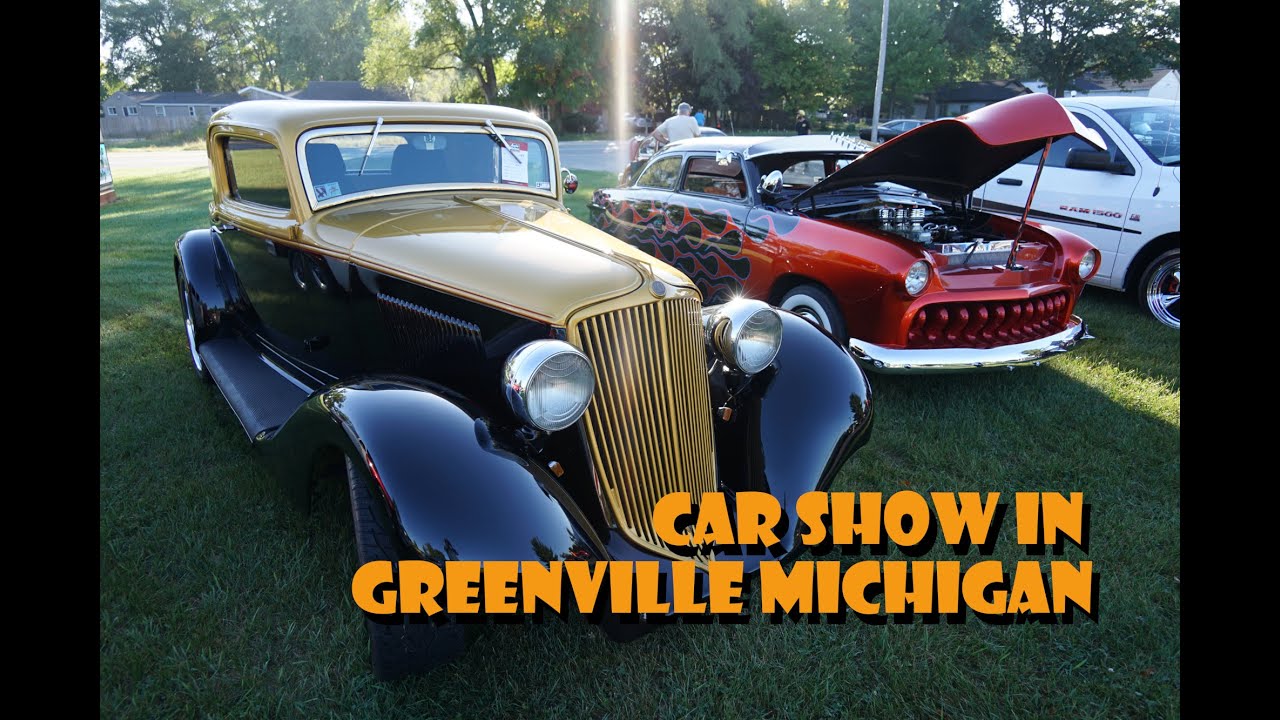 CAR SHOW IN GREENVILLE MICHIGAN 9/28/2025