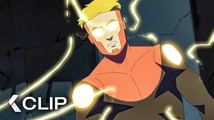 Invincible FIGHTS Powerplex - INVINCIBLE Season 3 Clip (2025) Aaron Paul