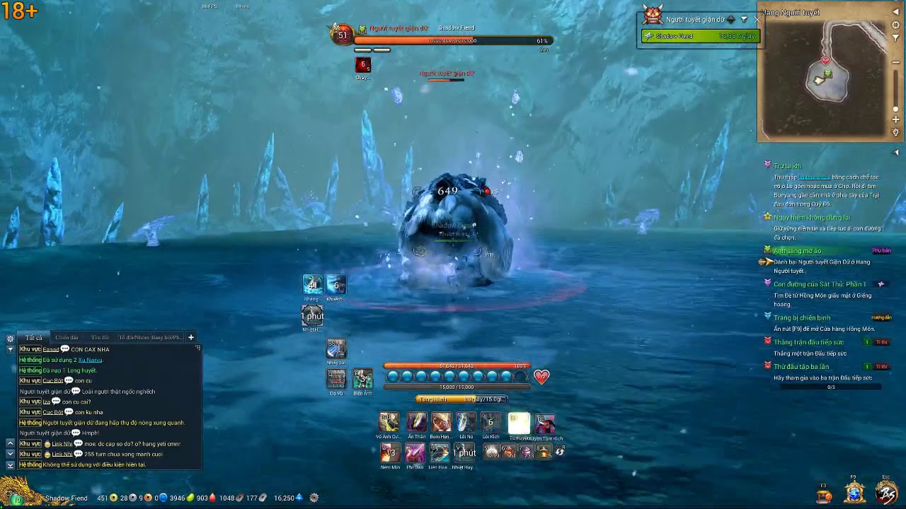 [B&S VN] Assassin Lightning solo Yeti (DPS chuẩn) Boss không kịp ice
