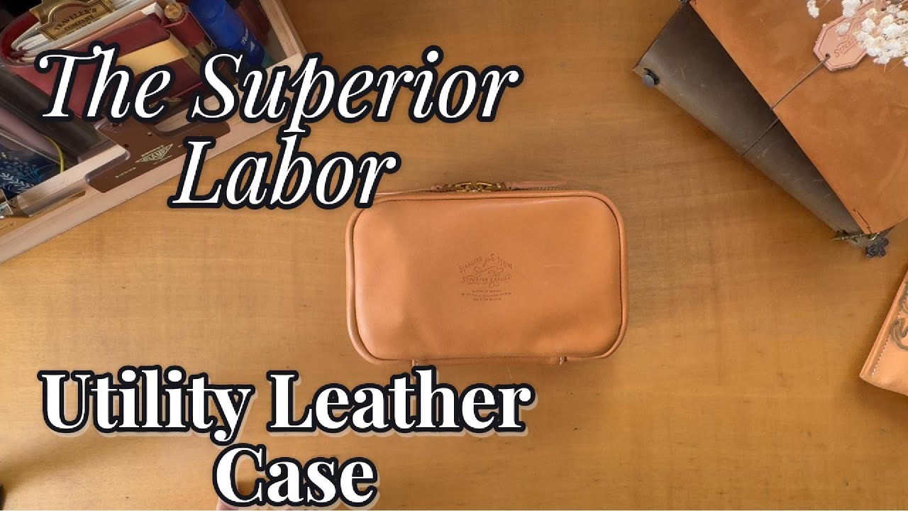 “Estuche The Superior Labor Utility Leather Case 🎨 Review y cómo lo uso con mis materiales”