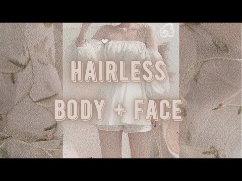 hairless body + face subliminal • безволосые тело + лицо саблиминал  • in rus